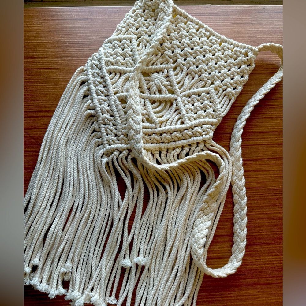 Urban outfitters ecoté fringe bag